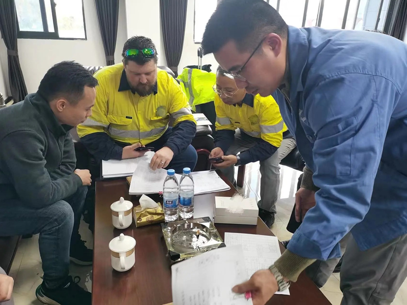 The World’s largest aluminum company visit our factory