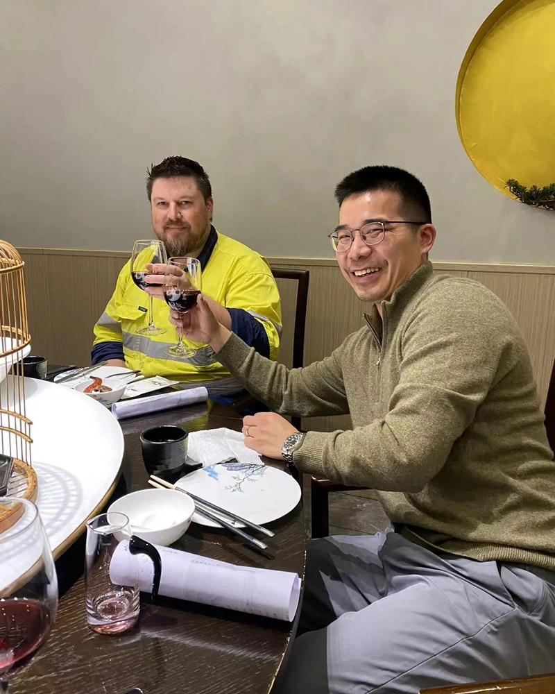 The World’s largest aluminum company visit our factory The World’s largest aluminum company visit our factory